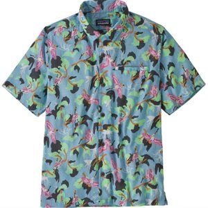 NEW Patagonia men's shirt lightweight Hawaiian shirt short sleeve